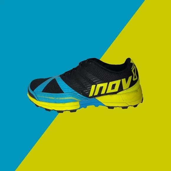 Inov 8 Shoes Inov8 Terraclaw 25 Men Conquer Trails In Blackbluelime Excellence Poshmark